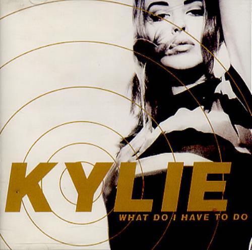 Kylie Minogue What Do I Have To Do Japanese CD single (CD5 / 5